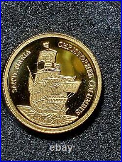 Gold Coin RCM Canada gold 999 Pure 0.5 g World Achievements From Set- AUCTION