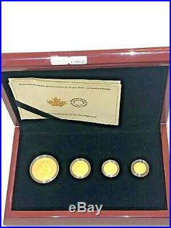 Gold Münzen 43,67g 2014 Pures Gold Set The Maple Leaf 999 Gold Art. 92582