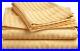 Gold Stripe Bed Sheet Set All Extra Deep Pkt & Sizes 1000 TC Pure Egypt Cotton