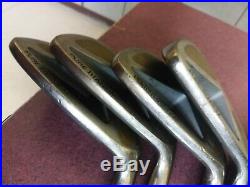 Golfsmith MWD 1000 Iron Set PW-9 Forged Pure Titanium Dynamic Gold R300 shafts