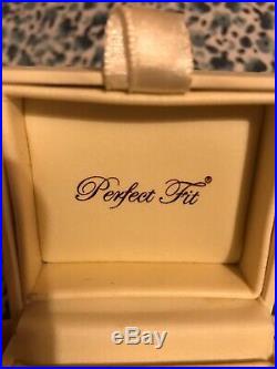 H Samuel 9 Carat Perfect Fit White Gold Ladies Bridal Ring Set Size