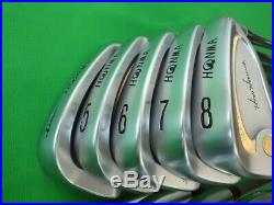 HONMA Ladies Iron Set New-LB280 Cavity 24K Pure Gold Package 4Star L 9ps