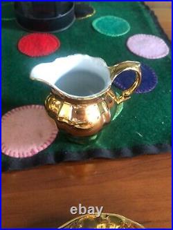 HWL Gold Handvergoldet Bavaria Tea Set Perfect Condition