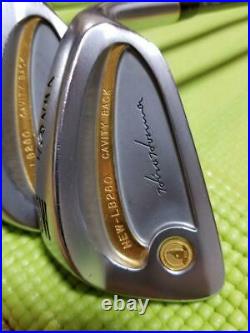 Honma Golf Iron Set LB-280 4S Pure Gold Mogura 24k + 18k Ring