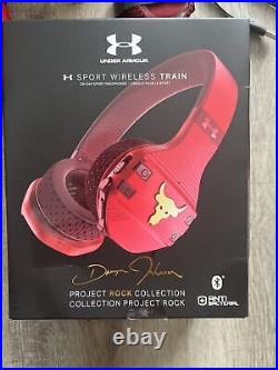 JBL Project Rock Over-Ear Headphones RED GOLD RARE FULL SET WITH BOX Perfect