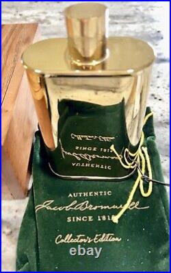 Jacob Bromwell 24k Gold Flask Set Vermonter New NIB Perfect Christmas Gift