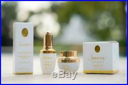 Jessica Serum & Night Cream White Rich Pure Gold 24K Super Natural Extracts 25g