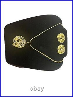 Jewels of Elegance 24k Gold Plated Jewelry 3pc Set In Box