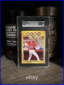 Joey Votto SGC 10 Perfect Gem Mint 2008 K-Mart Exclusive Topps Rookie RV4 RC