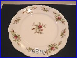 Johann Haviland-bavaria Germany-moss Rose-gold Trim China Set- Perfect Condition