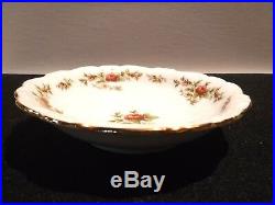 Johann Haviland-bavaria Germany-moss Rose-gold Trim China Set- Perfect Condition