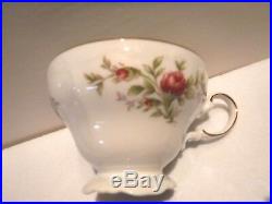 Johann Haviland-bavaria Germany-moss Rose-gold Trim China Set- Perfect Condition