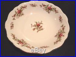 Johann Haviland-bavaria Germany-moss Rose-gold Trim China Set- Perfect Condition