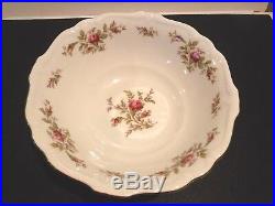 Johann Haviland-bavaria Germany-moss Rose-gold Trim China Set- Perfect Condition