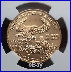 Kappyscoins Gh5488 1987 Gold $10 Eagle Ngc Ms70 Perfect Bu Registry Set