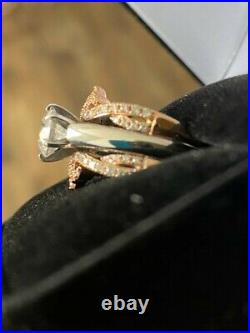 Kay jewelers custom build, wedding set, perfect condition. Rose gold size4.5