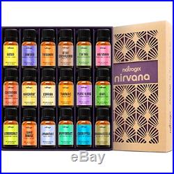 Kit 18 Pack 100% pure most popular Essential Oils Set Therapeutic Grade 10 ml