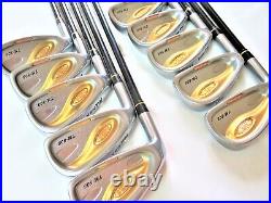 LEFT-HANDED PERFECT 10pc 2STAR S-FLEX HONMA TM-503 IRONS SET GOLF INV 26fr C22