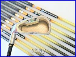 LEFT-HANDED PERFECT 10pc HONMA BERES MG701 2STAR R-FLEX IRONS SET INV 44fr D49