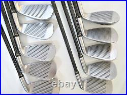 LEFT-HANDED PERFECT 10pc HONMA BERES MG701 2STAR R-FLEX IRONS SET INV 44fr D49