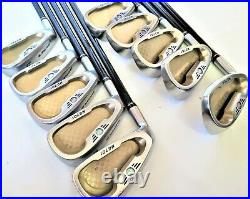 LEFT-HANDED PERFECT 10pc HONMA BERES MG701 2STAR R-FLEX IRONS SET INV 44fr D49