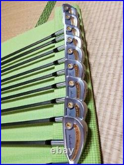 LUXARY! Honma Golf Iron Set LB-280 4S Pure Gold Mogura 24k+18k Ring 10-piece set