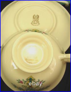 Lenox Blue Tree Gold Stamp China 12 Five Piece Settings, Bowls & Platter PERFECT