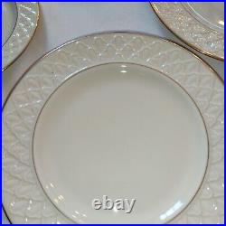 Lenox Jacquard Gold fine china set- Service for 8- 40 pieces- complete, perfect