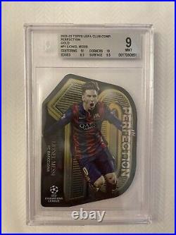 Lionel Messi Perfect10N #/50 Gold 2022-23 Topps UEFA Club Competitions Case hit