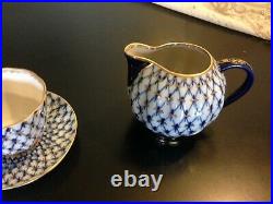 Lomonosov porcelain Coffee set 22 pieces made 1980 USSR perfect condition