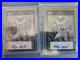 Lot Of (2) Pro Set Pure 2024 Bo Nix Autos. SSPs. Green # 1/3, Gold # 3/6! Nmt-Mt