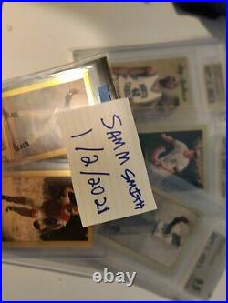 Lot of 5 PM CARDS FINE pure GOLD 999.9 sports cards 3 are graded 9.5! Free ship