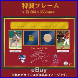 MLB SHOHEI OHTANI Memorial Stamp type Pure Gold PlateOnly 50sets In The World