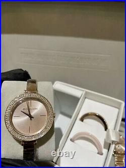 Michael Kors Ladies Watch & Bezel Set Perfect Gift & Fast Shipping