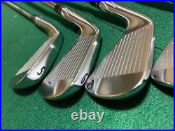 Miura Giken TC101 99.3 Pure Iron Set 5-pw / Dynamic Gold 105S almost unused