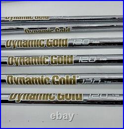 Mizuno Pro 225 3-PW Iron Set Dynamic Gold 120 X100 Shaft Pured, Std Length