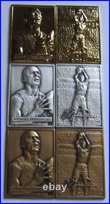 NBA 1996 Upper Deck MICHAEL JORDAN Complete GOLD, SILVER & BRONZE Mint-Card Set