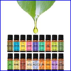 Natrogix Nirvana Essential Oils Top 18 Essential Oil Set 100% Pure Ther. New