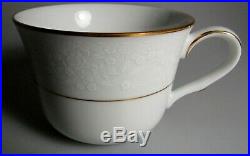 Noritake Whitecliff 4083 GOLD (TWENTY PIECE SET) 20 PIECES PERFECT