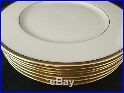 PERFECT 40 Piece LENOX TUXEDO J-33 Gold Backstamp 8 FIVE Piece Place Settings