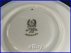 PERFECT 40 Piece LENOX TUXEDO J-33 Gold Backstamp 8 FIVE Piece Place Settings