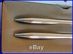 == PERFECT== Vintage Cross 14KT 1/20 Gold filled Pen Pencil set made in usa lot