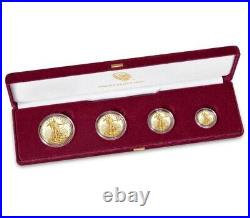 PURE SOLID GOLD COINS WOW! American Eagle 2019 Gold Proof Four Coin Set OGP