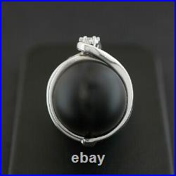 (Pa2) 9ct White Gold Diamond 0.33ct Perfect Fit Bridal Set 3.9gms Size N