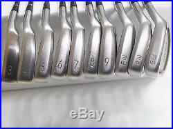 Perfect 10pc Beautiful Gold Maruman Titus X-2 R-flex Irons Set Golf Clubs 6227