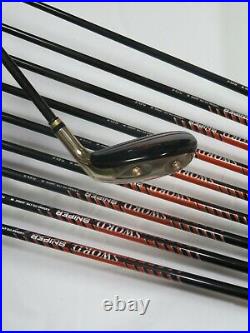 Perfect 10pc KATANA SWORD IZU MAX SNIPER R-flex HYBRID IRONS SET Golf INV 20G39