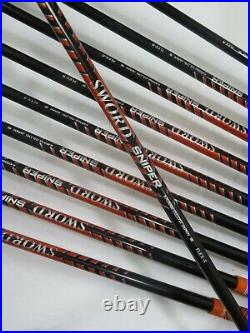 Perfect 10pc KATANA SWORD IZU MAX SNIPER R-flex HYBRID IRONS SET Golf INV 20G39