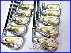 Perfect 10pc Set HONMA BERES IS-02 2STAR R-FLEX IRONS GOLF CLUBS INV 51fr C8