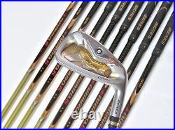 Perfect 10pc Set HONMA BERES IS-02 2STAR R-FLEX IRONS GOLF CLUBS INV 51fr C8