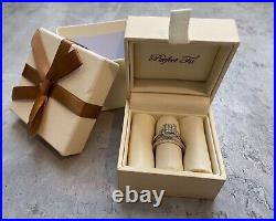 Perfect Fit 9ct White Gold 0.40ct Total Diamond Bridal Set